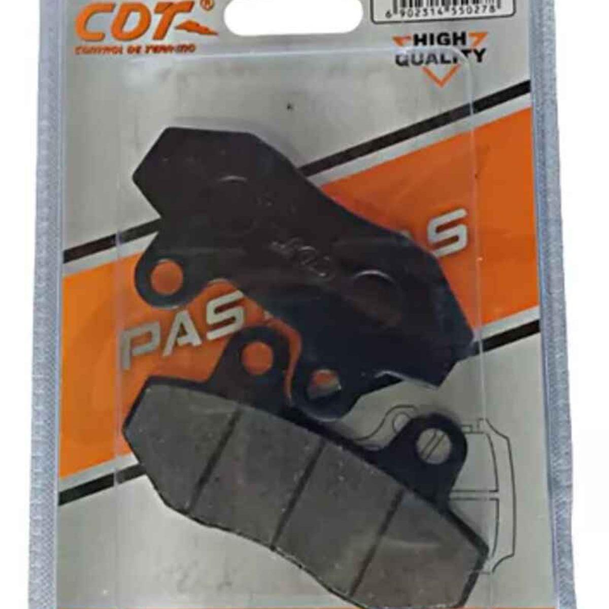 GENERICO - Pastillas De Freno Delanteras Moto Akt 110 Akt 125 Akt125