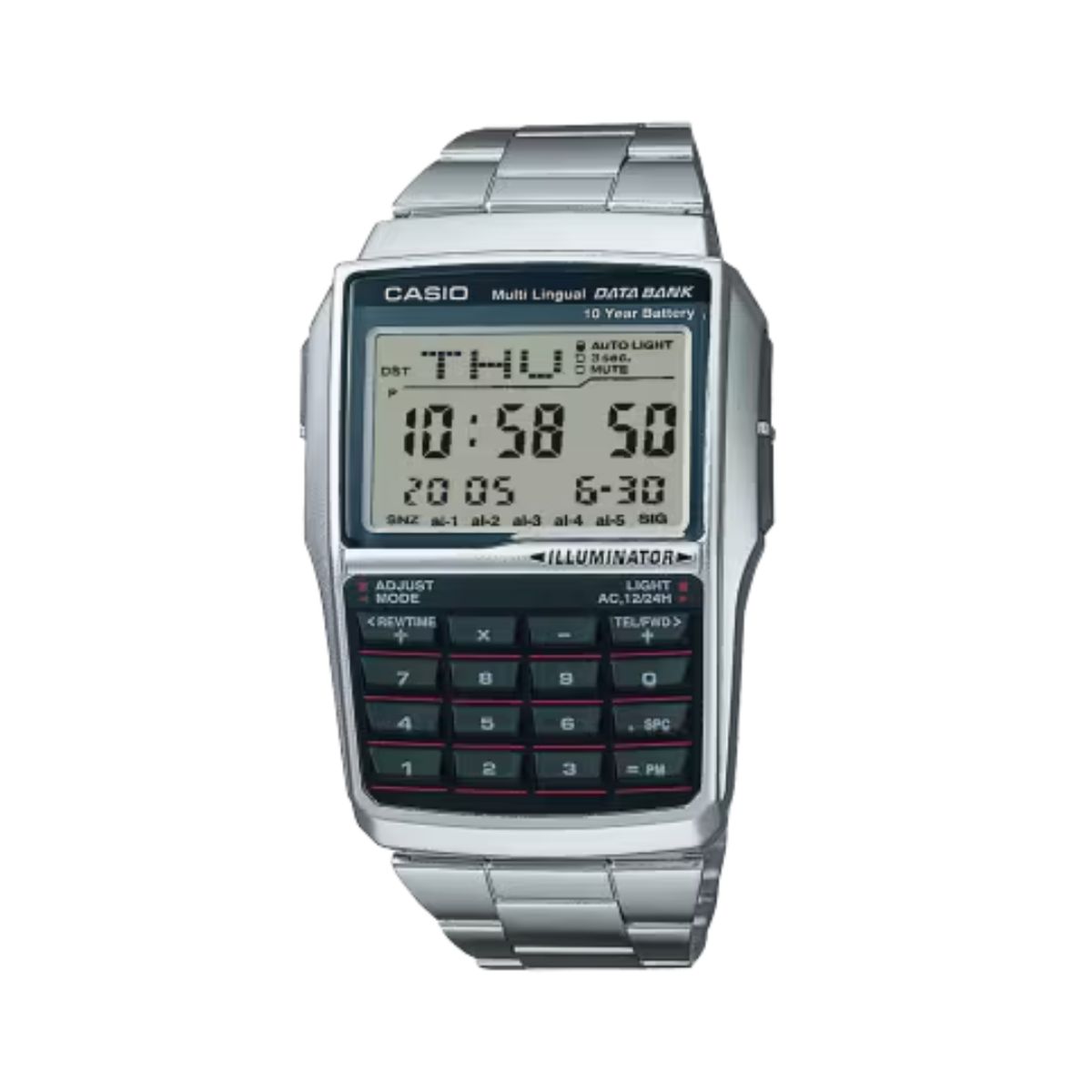 CASIO - Reloj Casio DBC-32D-1A  Diseño Vintage