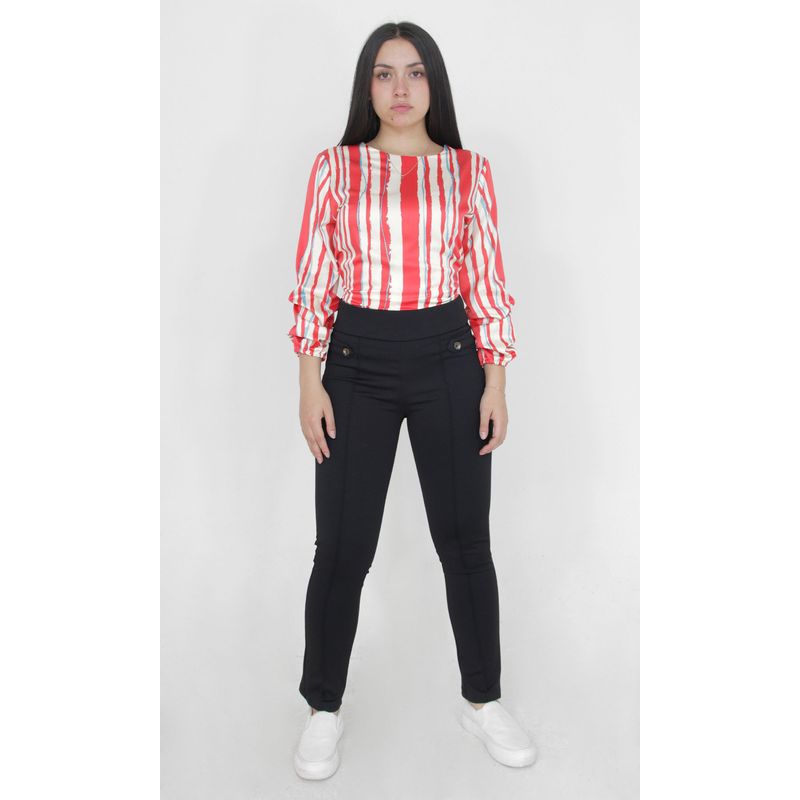 L Y H - Leggins Para Mujer Negro Marca L&H
