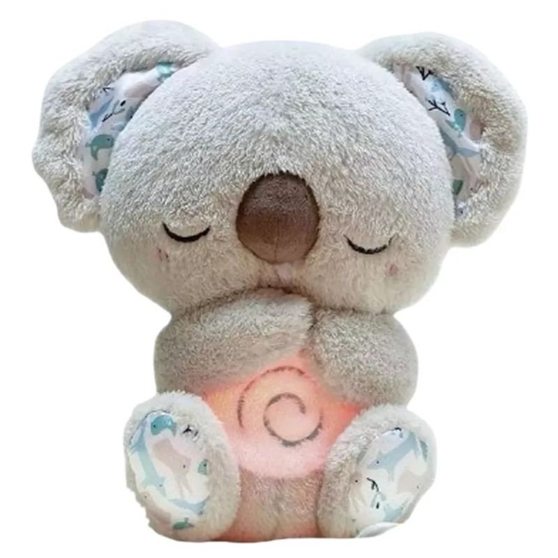 ZHOPI CO - Peluche Koala Que Respira Recargable Con Luz y Sonido