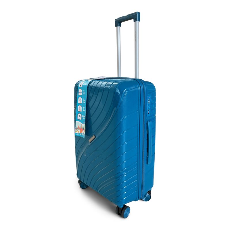 TRAVEL SYSTEM - Maleta De Viaje Travel System Tamaño 20 Con Seguro Tsa Azul