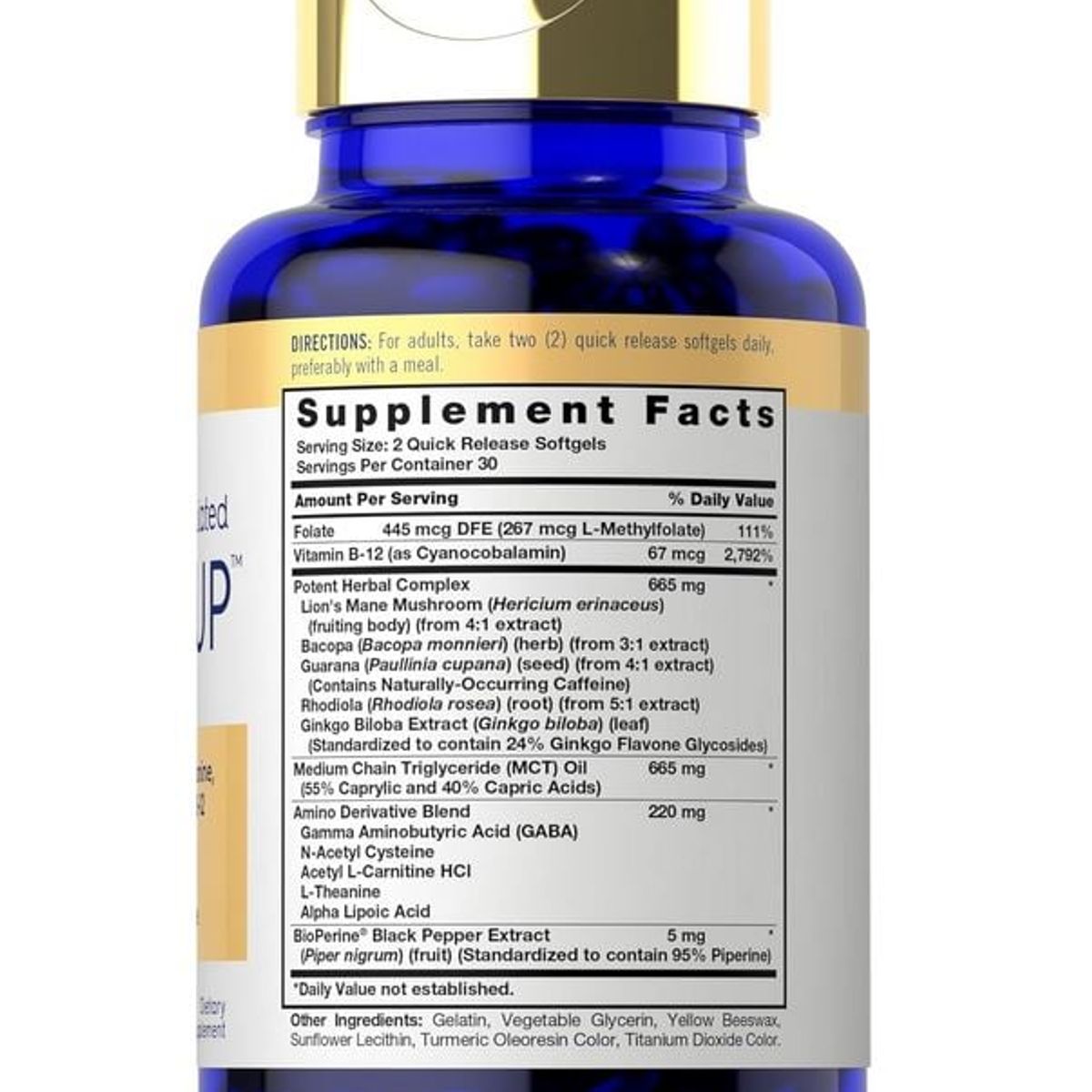 GENERICO - BRAIN UP 60 CAPSULAS CARLYLE