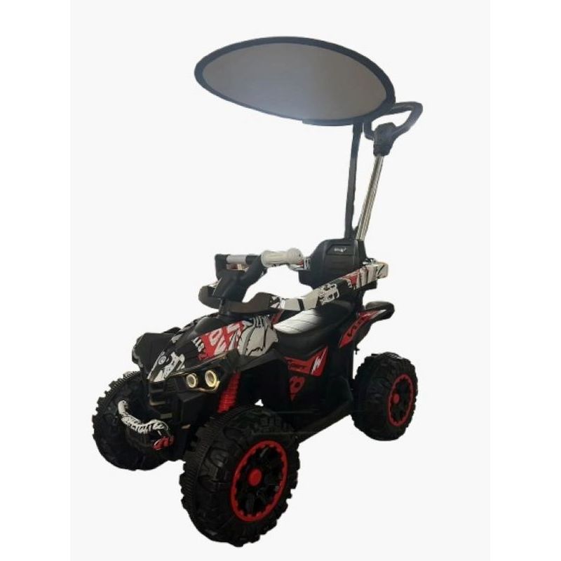 EBABY - Carro Montable Cuatrimoto Para Niños Musical Luces Bluetooth