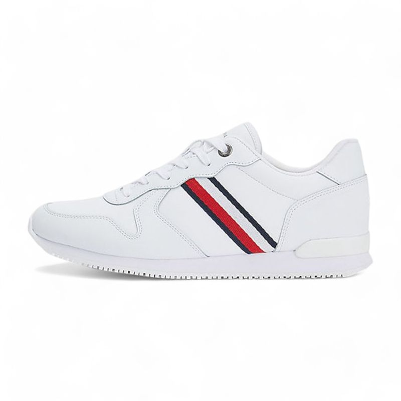 TOMMY HILFIGER - Zapatilla Hombre Tommy Hilfiger Iconic M04281 Blanco