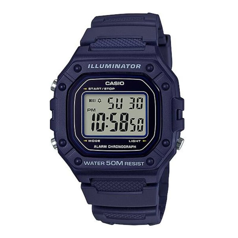 CASIO - Reloj Casio W-218H-2A Caballero Deportivo