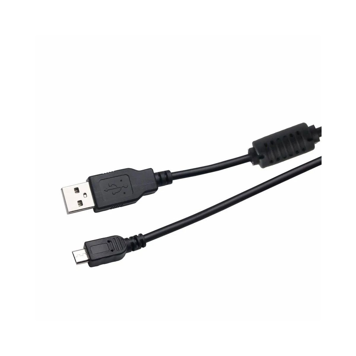 GENERICO - Cable De Datos Y Carga Control Ps4 Negro 18M.