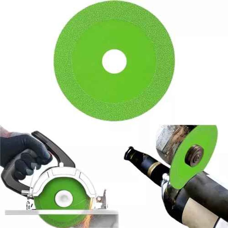 GENERICO - Disco Para Corte De Vidrio Porcelanas Mármol Color Verde
