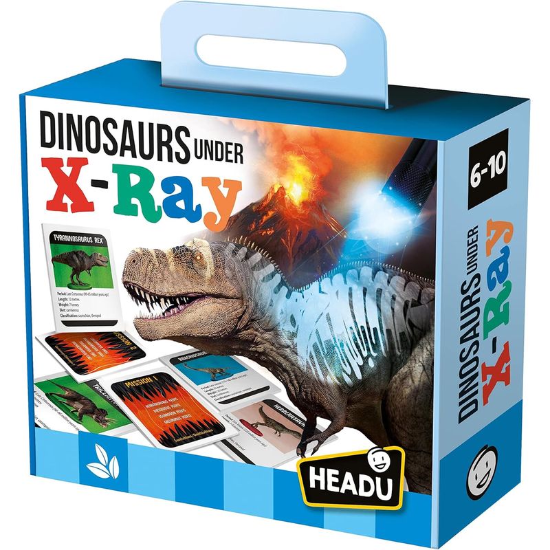 GENERICO - JUEGO EDUCATIVO PARA NIÑOS DE 6 AÑOS - DINOSAURIOS RAYOS X