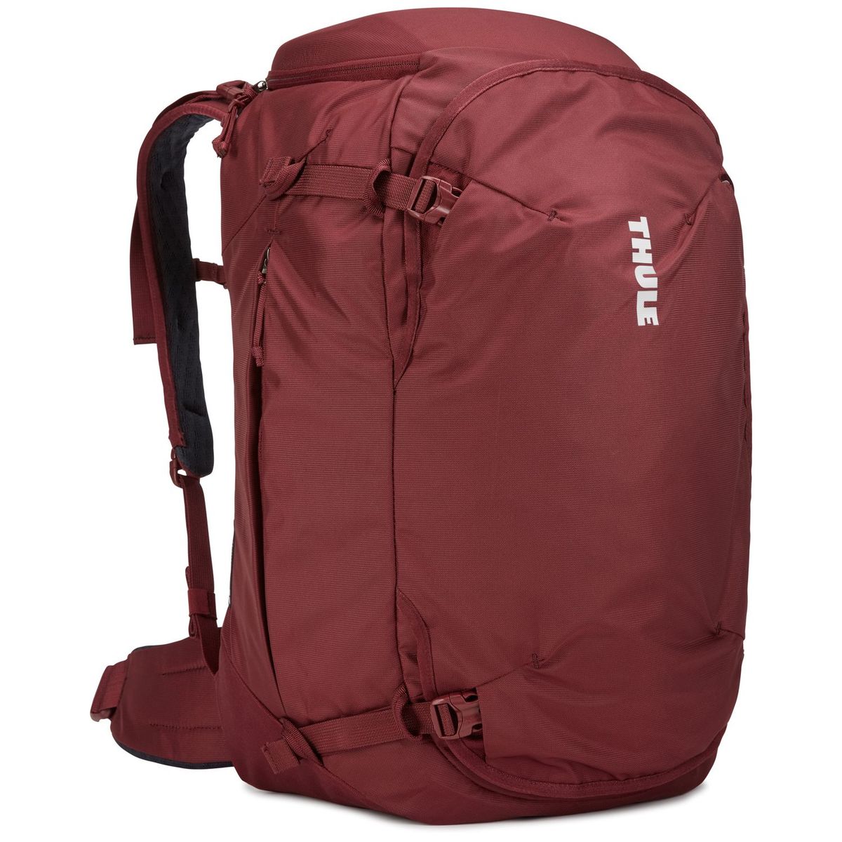 THULE - Mochila de Mochilera - 40 litros -  Rojo bordeaux oscuro.