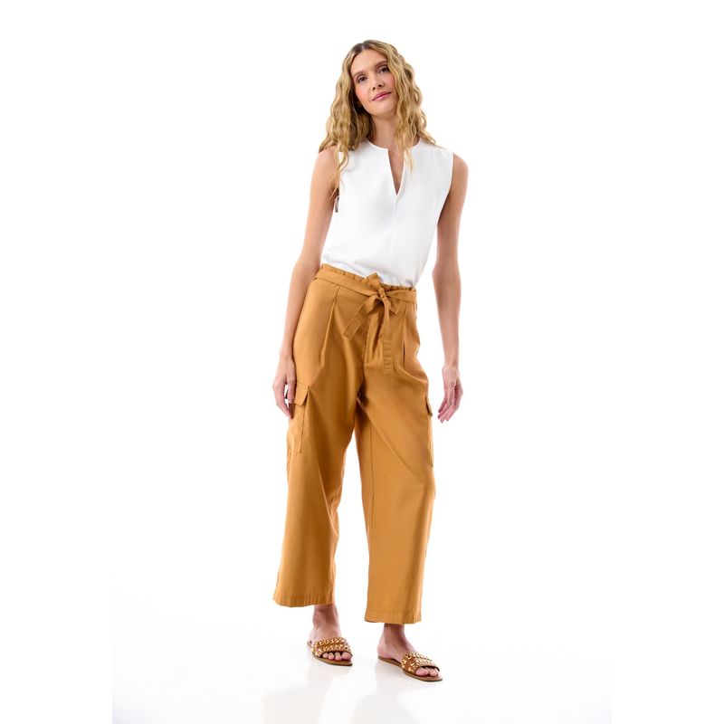 BELIFE - Pantalón Con Bolsillos Tipo Cargo