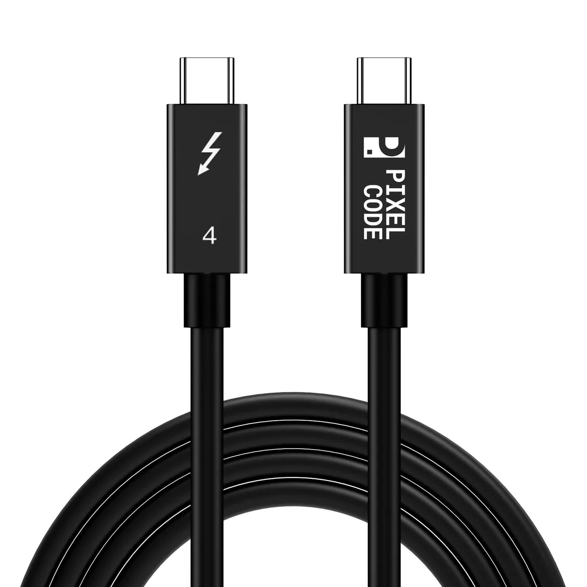 PIXEL CODE - Cable Thunderbolt 4 Usb C 240w 8k 4k 144hz 40gbps Usb4 1M