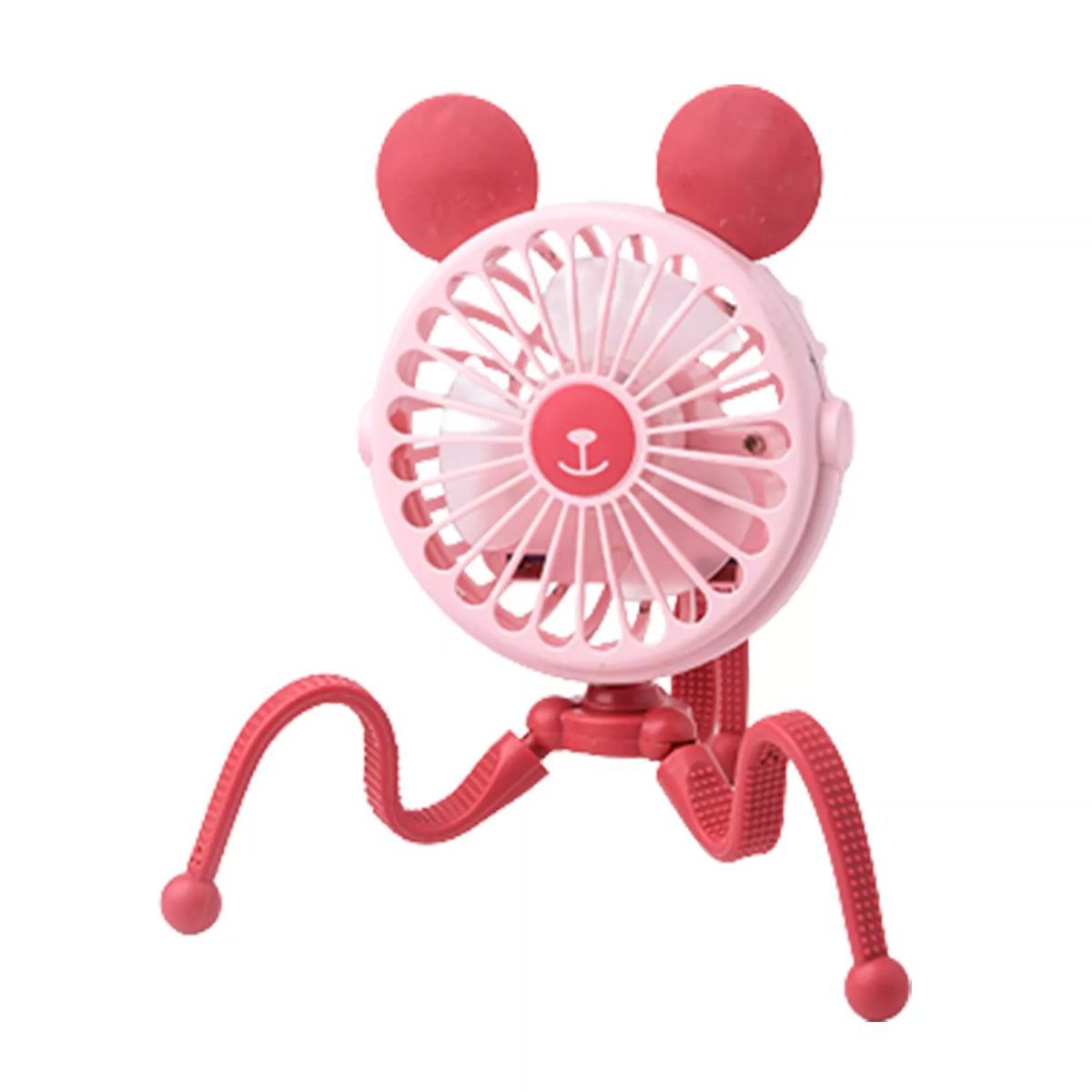 ENFANTASY - Ventilador Recargable Portátil Luz Led Mini Bebe Usb Coche