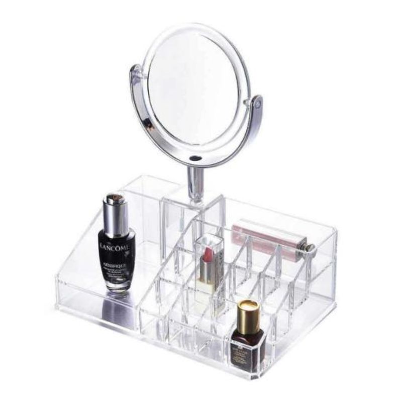 GENERICO - Organizador maquillaje con espejo GW-555