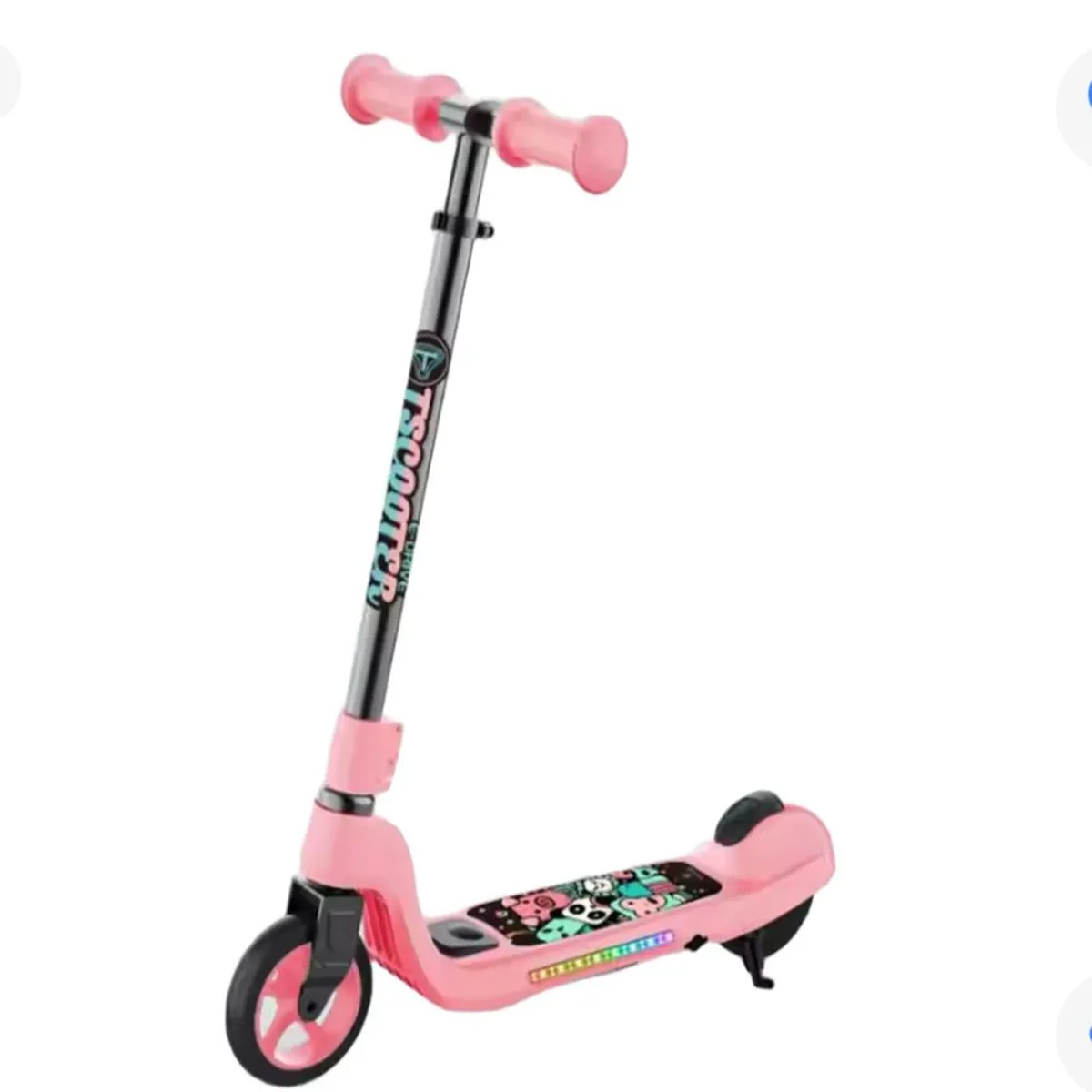 GENERICO - Patineta Scooter Eléctrica Infantil Luces De Colore Niñas