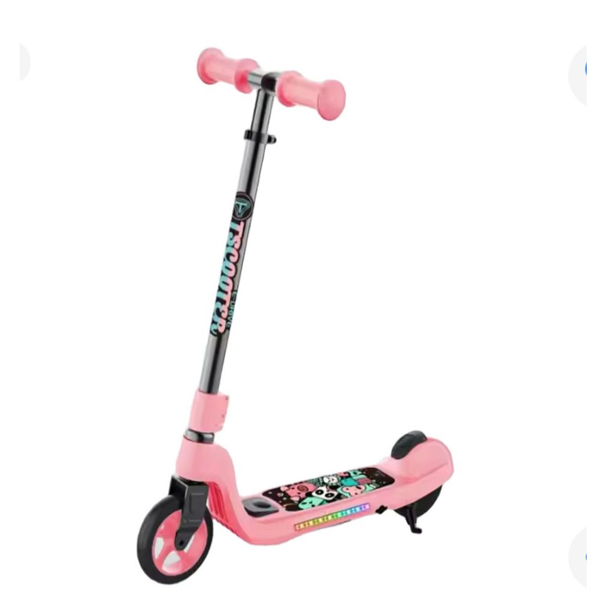 GENERICO - Patineta Scooter Eléctrica Infantil Luces De Colore Niñas