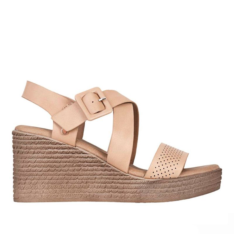 FRATTINI - Plataforma de Mujer marca FRATTINI en Color CAMEL   SANDH3T9281-1