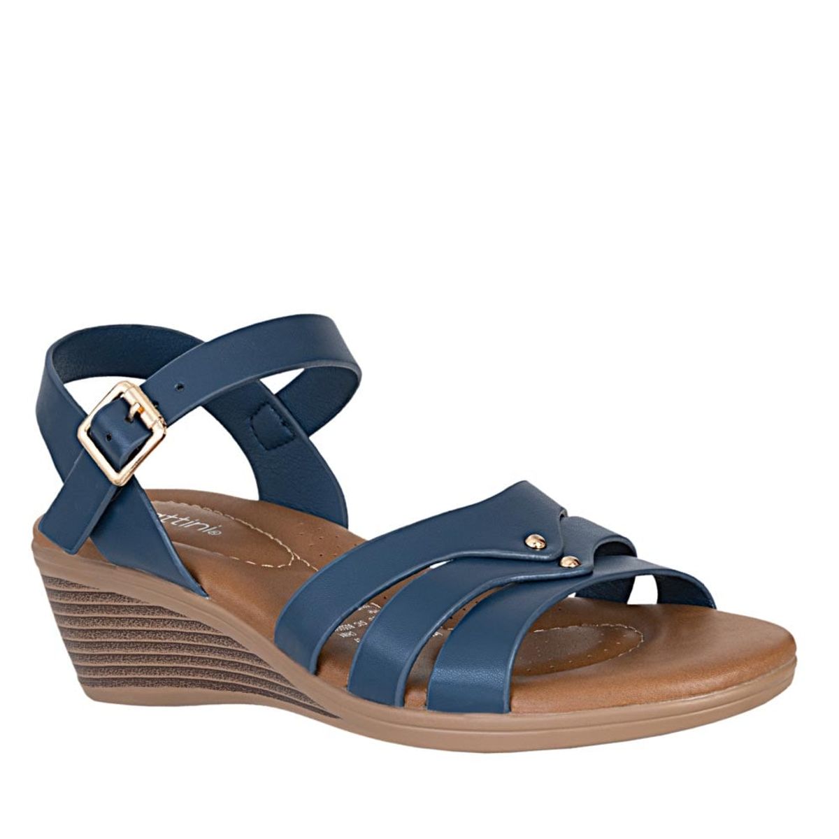 FRATTINI - Plataforma Casual de Mujer frattini Sand.3j8977-17 Azul
