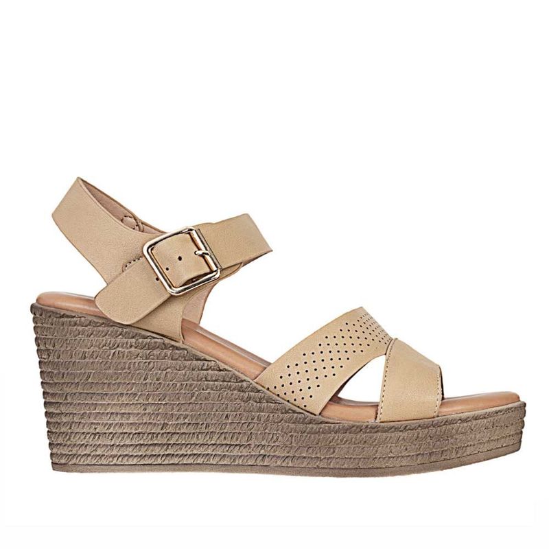 FRATTINI - Plataforma de Mujer marca FRATTINI en Color BEIGE   SAND3J9283-7