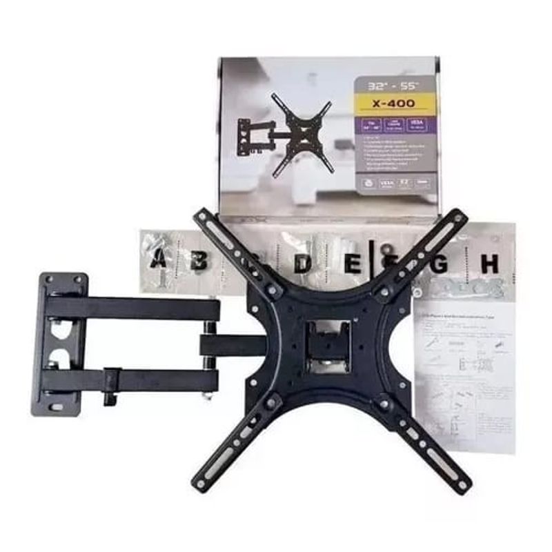 SKY - Soporte Base De Tv Monitor De 32-55 Pulgadas De Brazo X-400