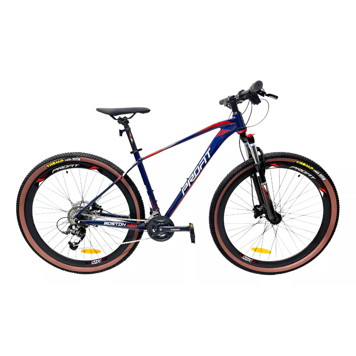 PROFIT - Bicicleta Rin 29 Profit Boston X20 9 Vel Hidráulica Mtb-