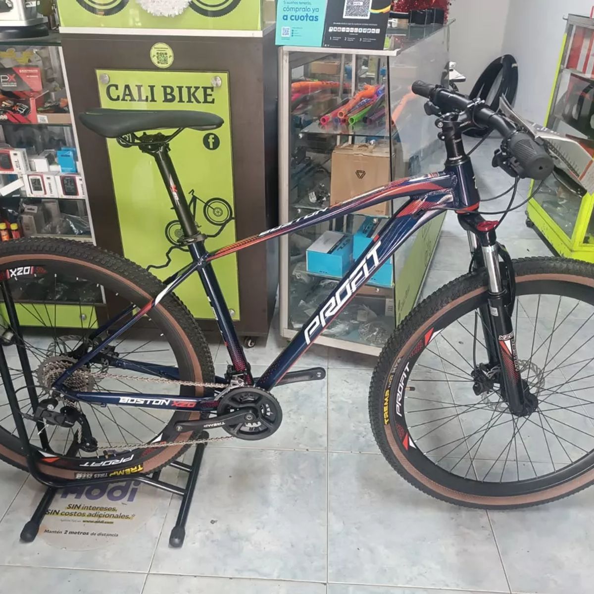 PROFIT - Bicicleta Rin 29 Profit Boston X20 9 Vel Hidráulica Mtb-