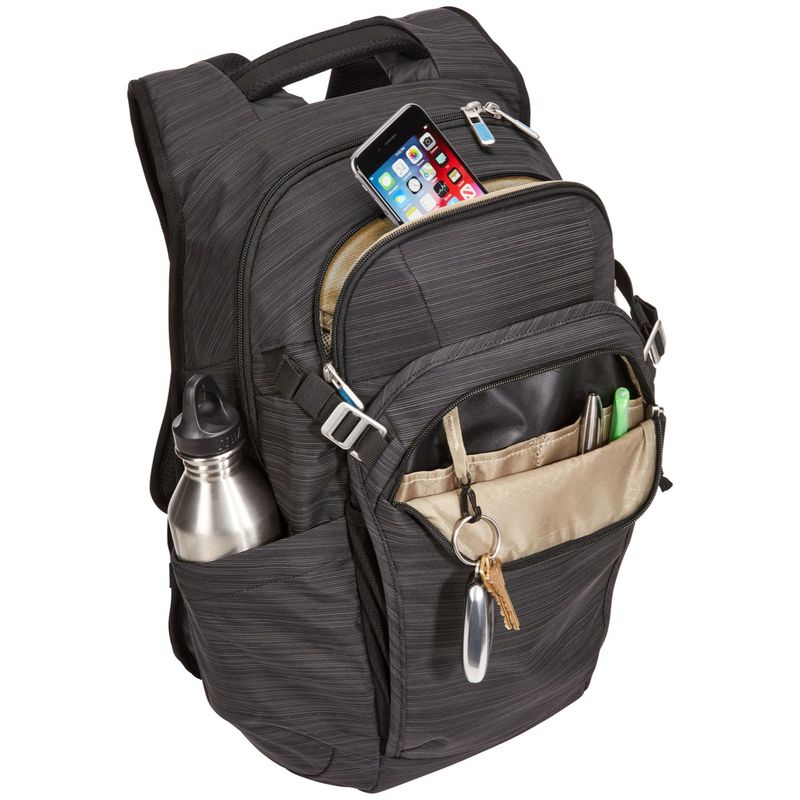 THULE - Mochila para computadora portátil - 24 Litros negra