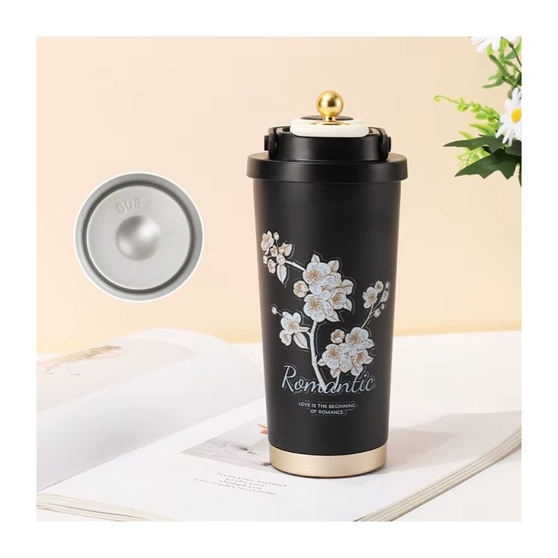 GENERICO - Termo de acero inoxidable Taza térmica para bebidas Frías y Calientes