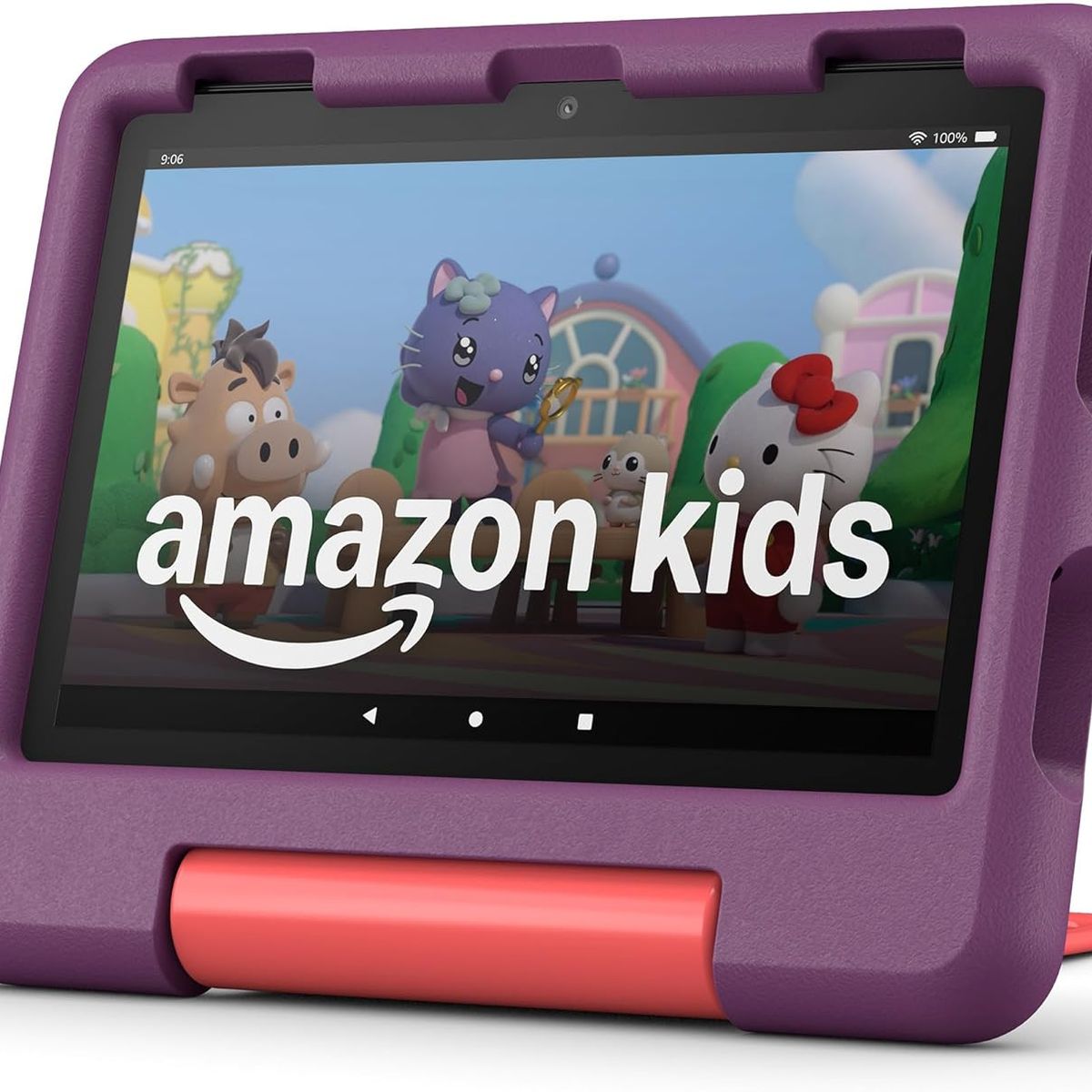 AMAZON - Tablet Amazon Fire HD 8" Kids Niños Con Funda 3 - 7 Años Original 3GB RAM + 32GB Almacenam