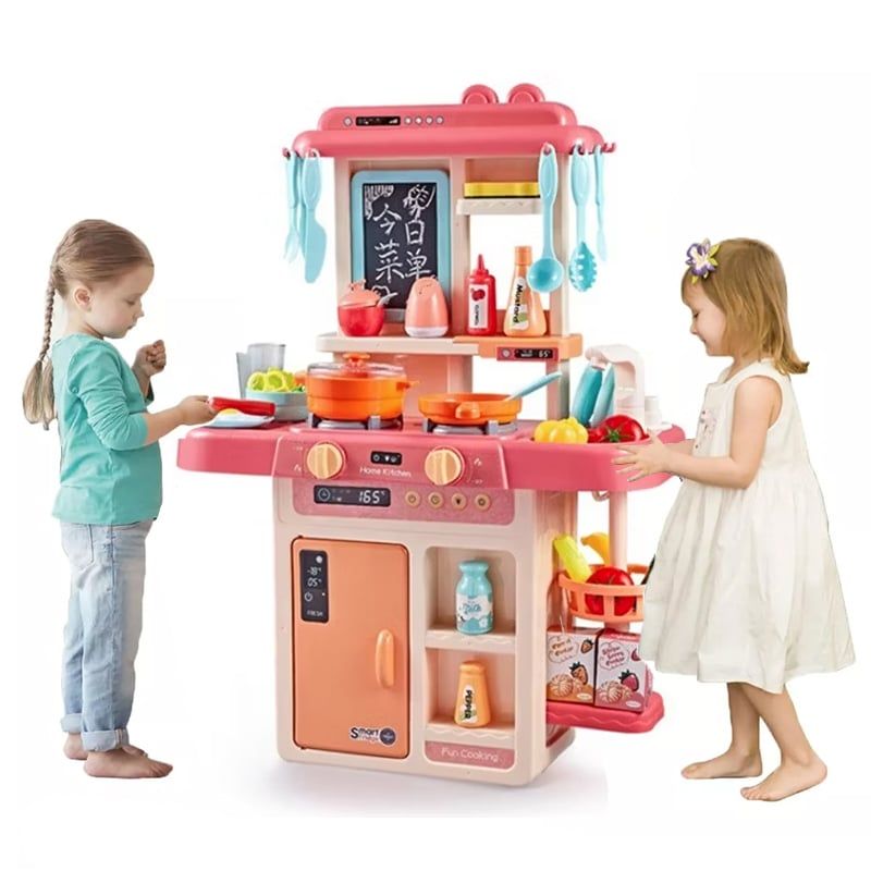 KITCHEN - Cocina Infantil Juguete niñas Vapor Agua Sonidos Y Luces