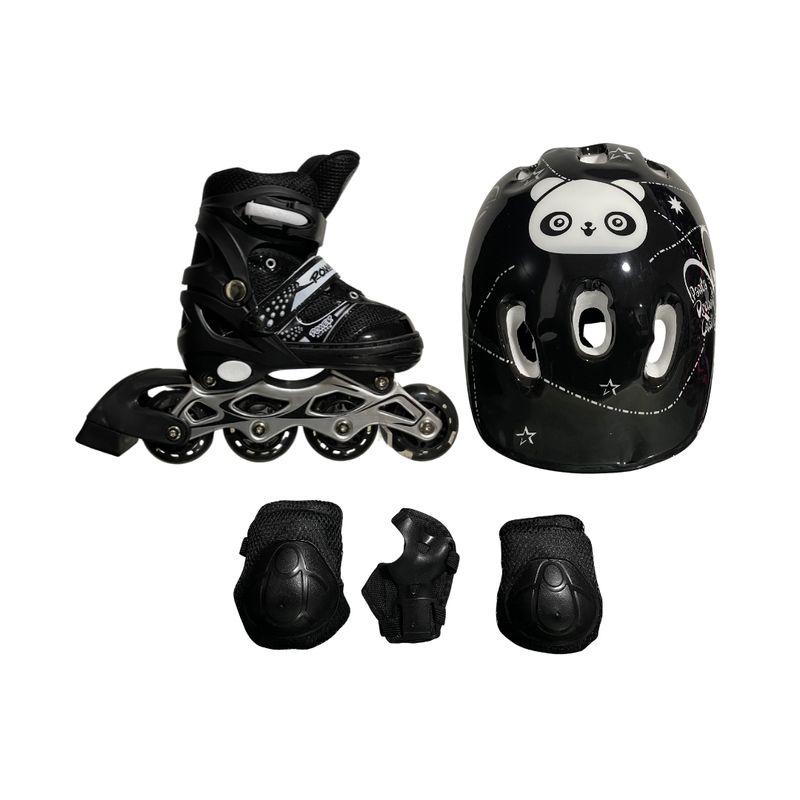 GENERICO - KIT PATINES TODO EN UNO RECREATIVO TALLA XS