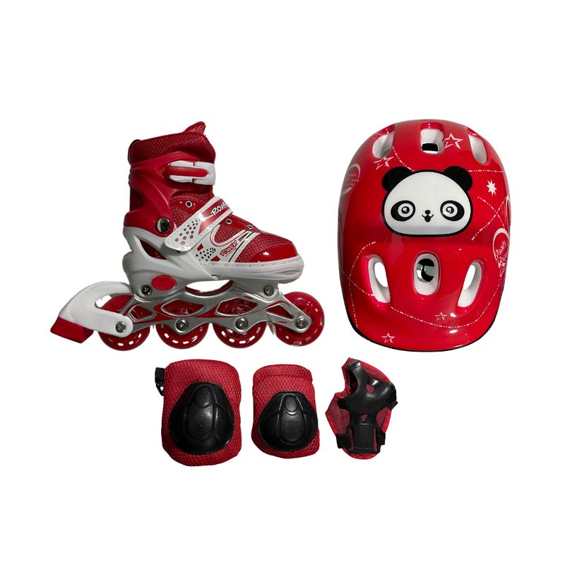 GENERICO - KIT PATINES TODO EN UNO RECREATIVO TALLA XS