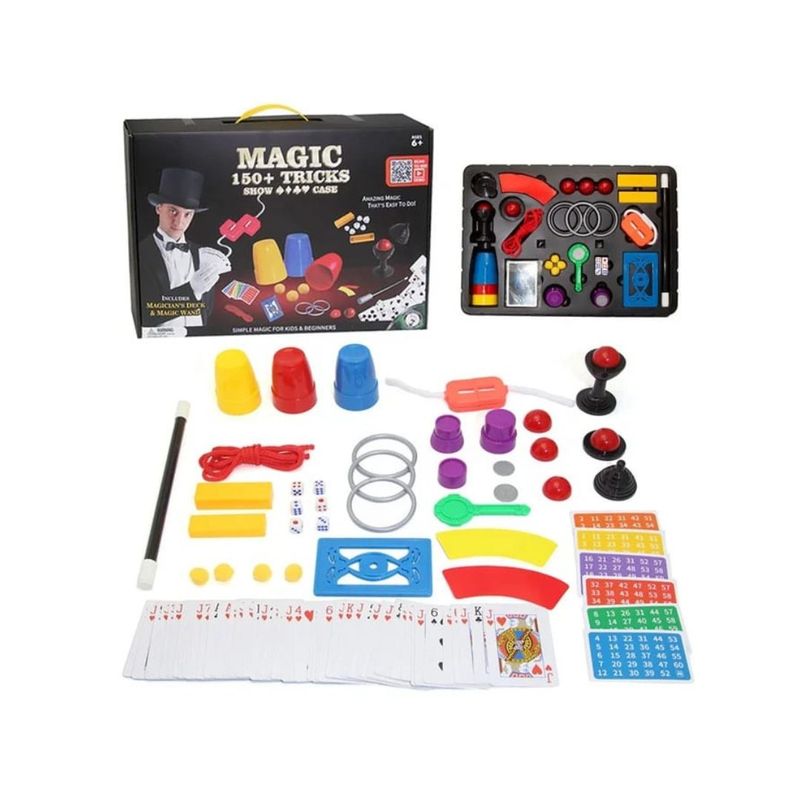 GENERICO - Set De Magia Completo Para Niños 150 Trucos Increíbles Magic