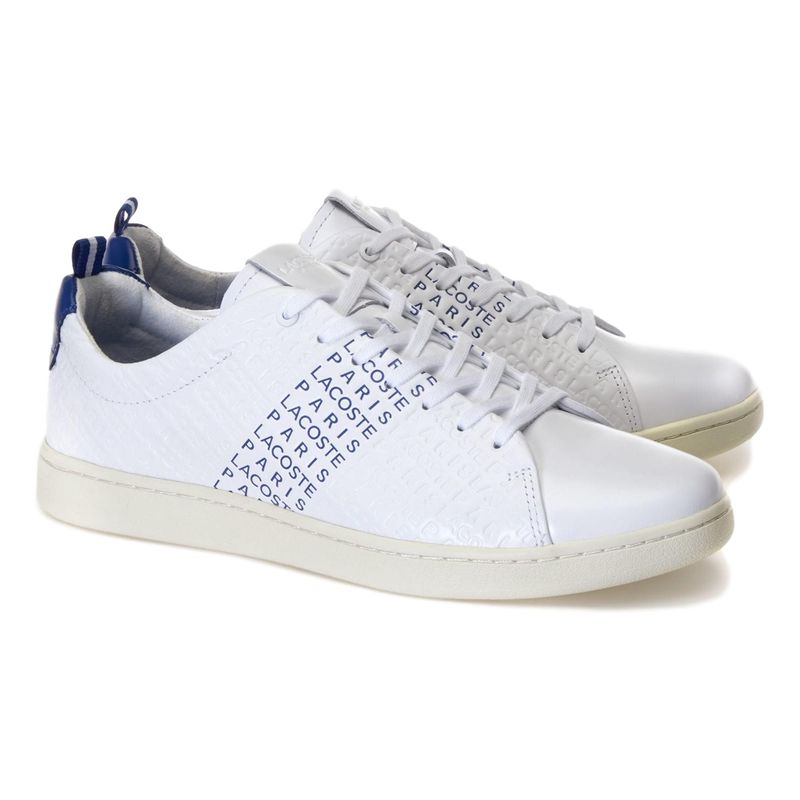 LACOSTE - Zapatilla Hombre Lacoste Carnaby Evo 37SMA0048 Blanco