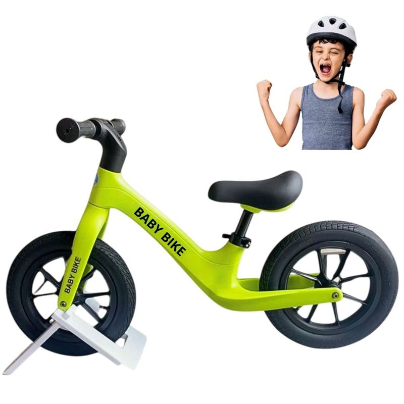 GENERICO - Bicicleta de Equilibrio Verde Baby Bike