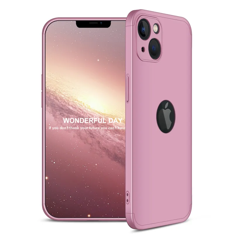 GENERICO - Funda Carcasa Forro Estuche Protector 360 Para iPhone 13 mini Rosa