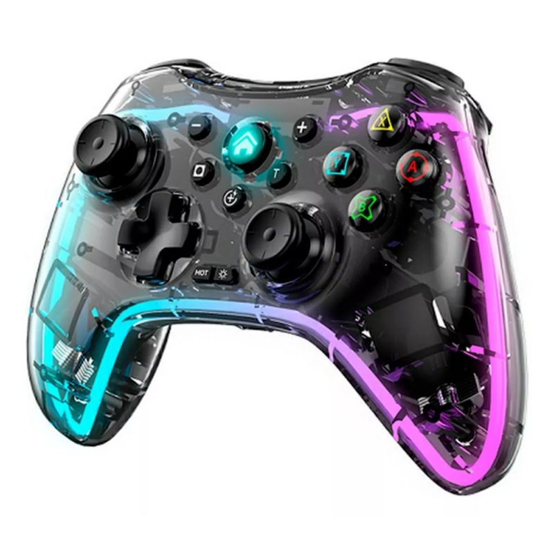 GENERICO - Control Inalámbrico Gamer RGB Consolas PC y Celular