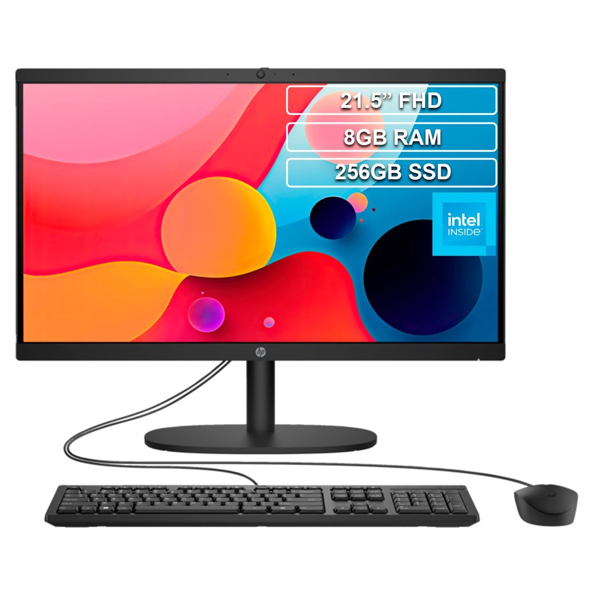 HP - Todo en uno Aio HP 22-dg0011la Celeron N100 8GB 256GB FHD 22