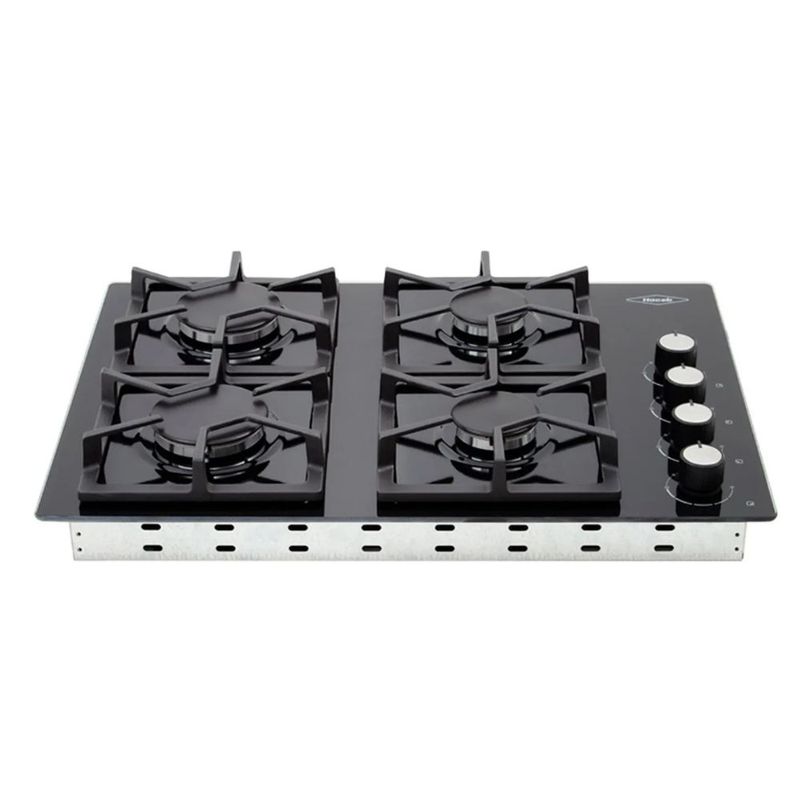 HACEB - Estufa HACEB 60 cm 4 Puestos Gas Natural TANDOORI Negro