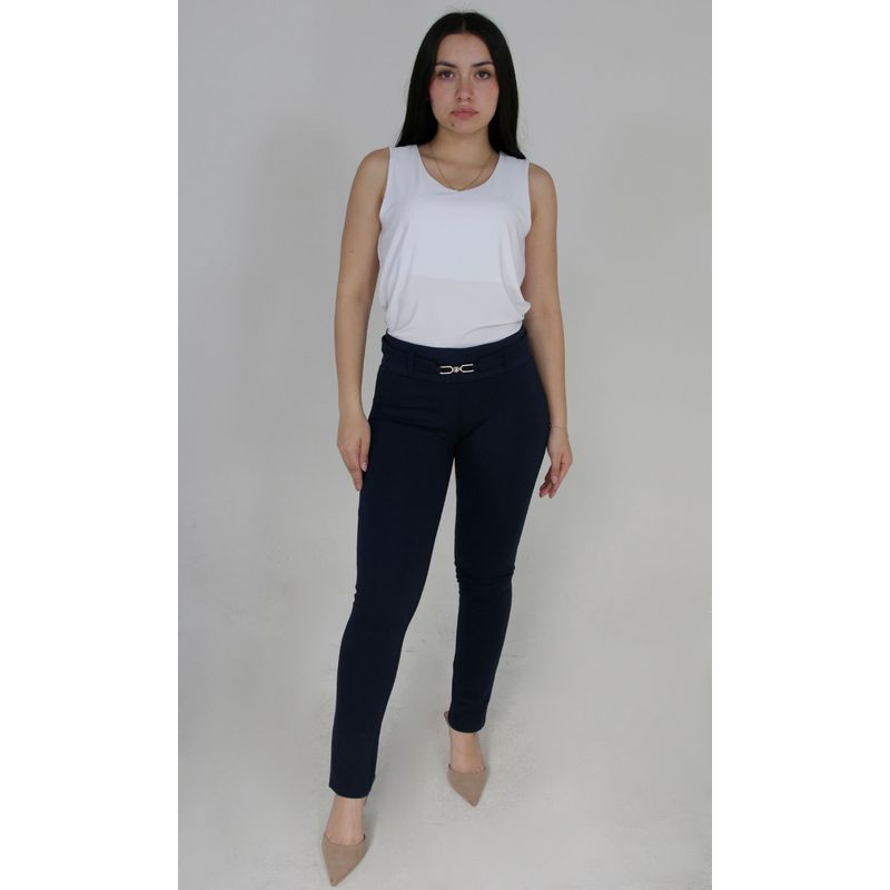 L Y H - Leggins Para Mujer Azul Marca L&H