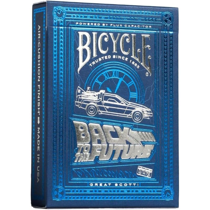BICYCLE - Barajas Cartas Bicycle Volver Al Futuro Naipes Original