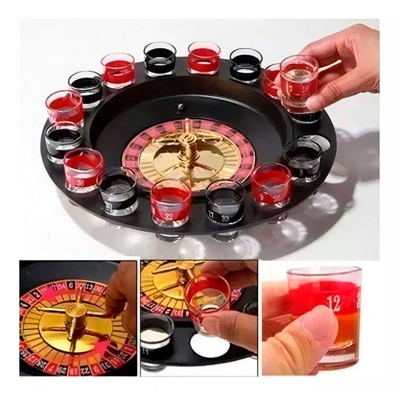 GENERICO - Juego Para Beber Ruleta De Casino
