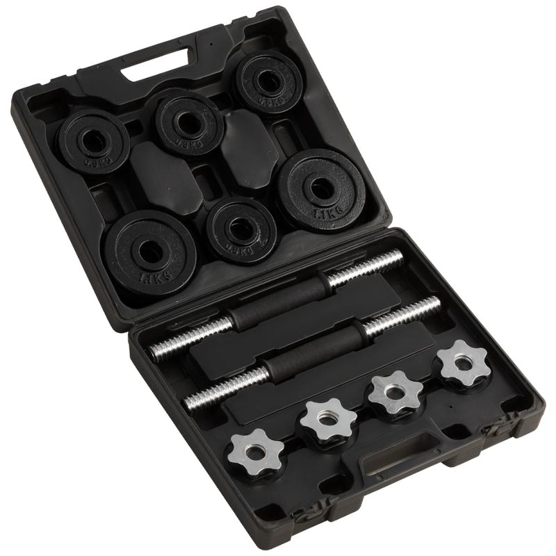 SPORT FITNESS - KIT DE MANCUERNAS 12KG