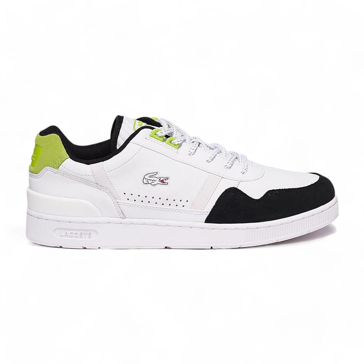 LACOSTE - Zapatilla Hombre Lacoste Edición T-clip A0076 100% Original Negro/8.5 US