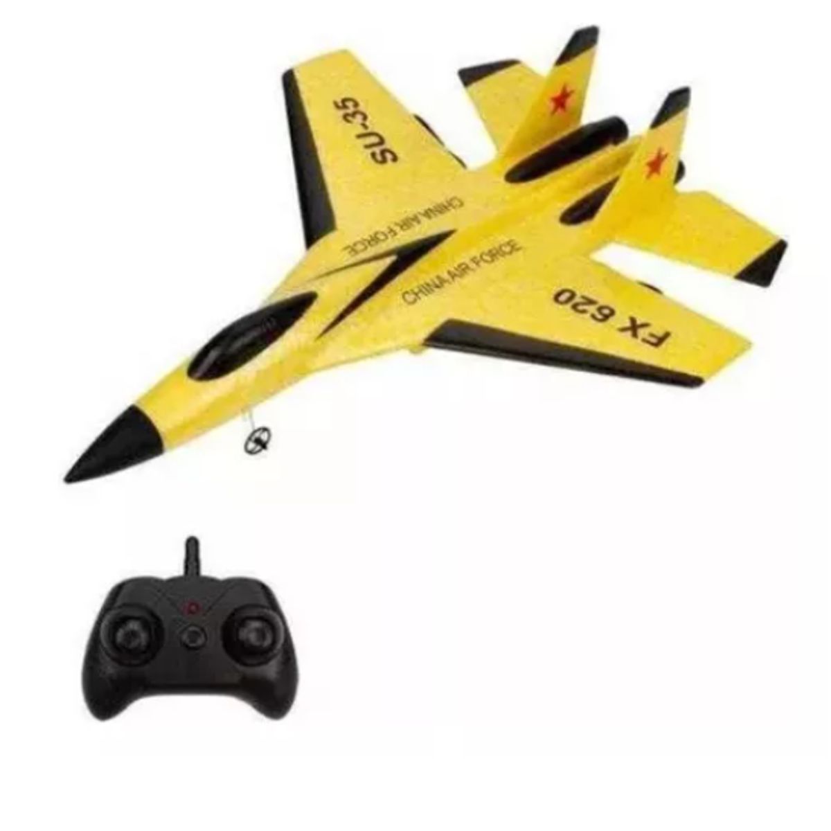 INNOVA - Avión Jet Control Remoto Recargable Volador Planea Juguete