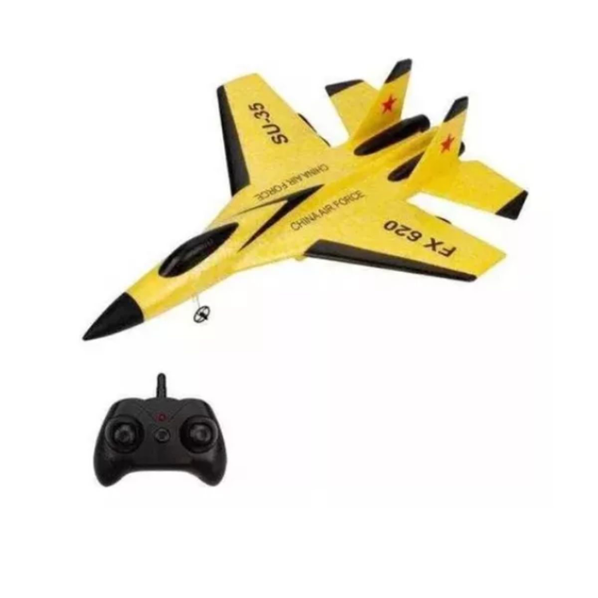 INNOVA - Avión Jet Control Remoto Recargable Volador Planea Juguete