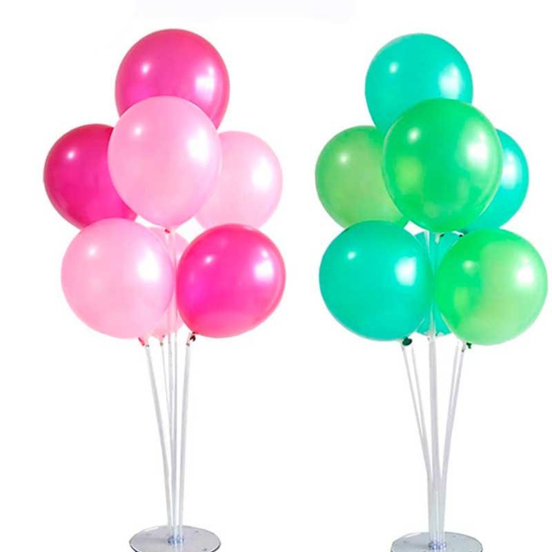 GENERICO - Soporte Globos Paneles Base Para 7 Globo Y