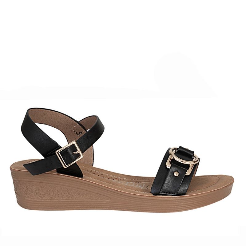 FRATTINI - Plataforma de Mujer marca FRATTINI en Color NEGRO   SANDH3Y8983-51