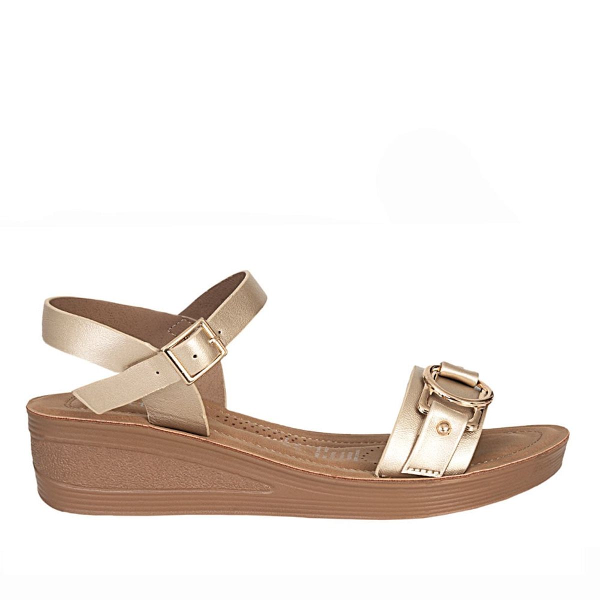 FRATTINI - Plataforma de Mujer marca FRATTINI en Color DORADO   SANDH3Y8983-51