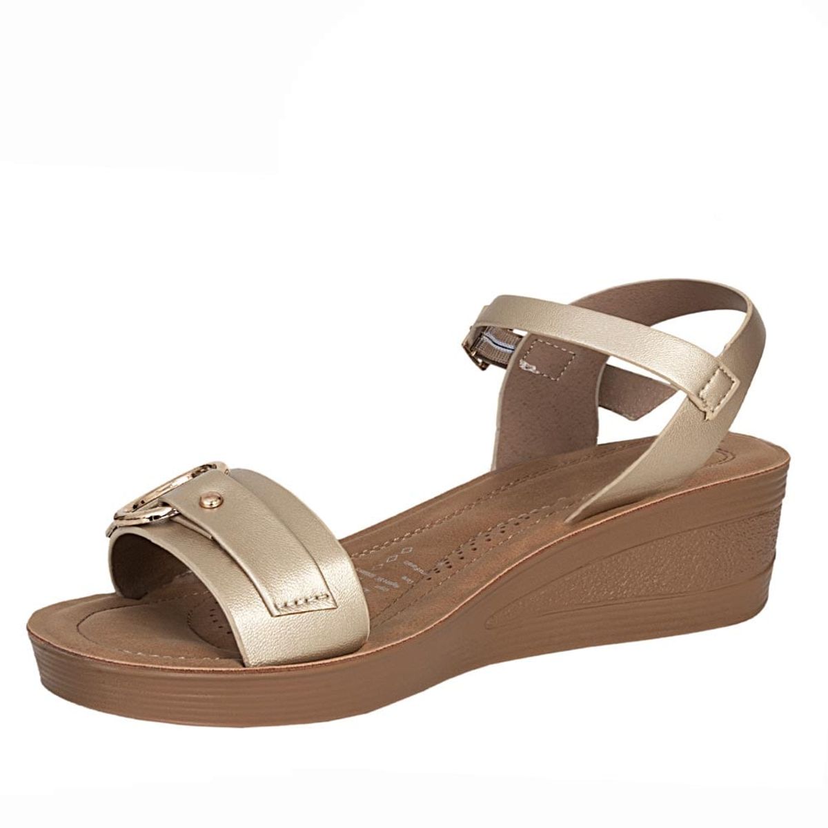 FRATTINI - Plataforma de Mujer marca FRATTINI en Color DORADO   SANDH3Y8983-51