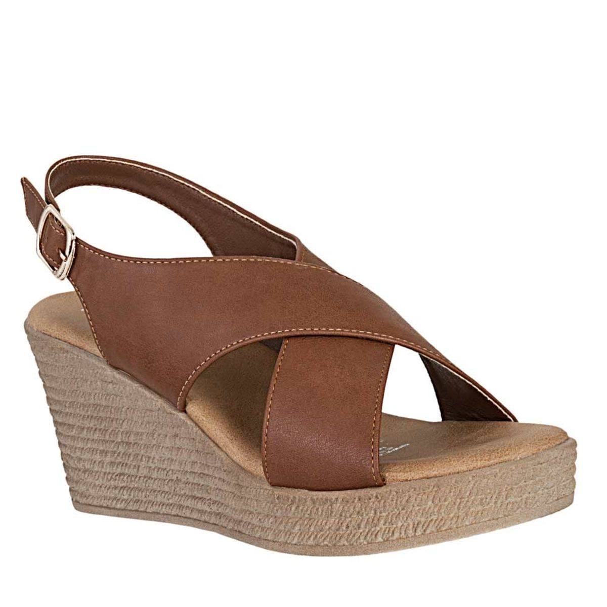 FRATTINI - Plataforma Casual de Mujer frattini H3t9093-6 Cafe